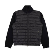 Moncler Tricot Down Filled Jacket Blue