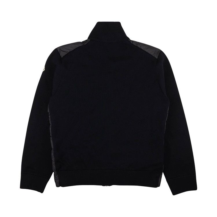 Moncler Tricot Down Filled Jacket Blue