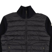 Moncler Tricot Down Filled Jacket Blue