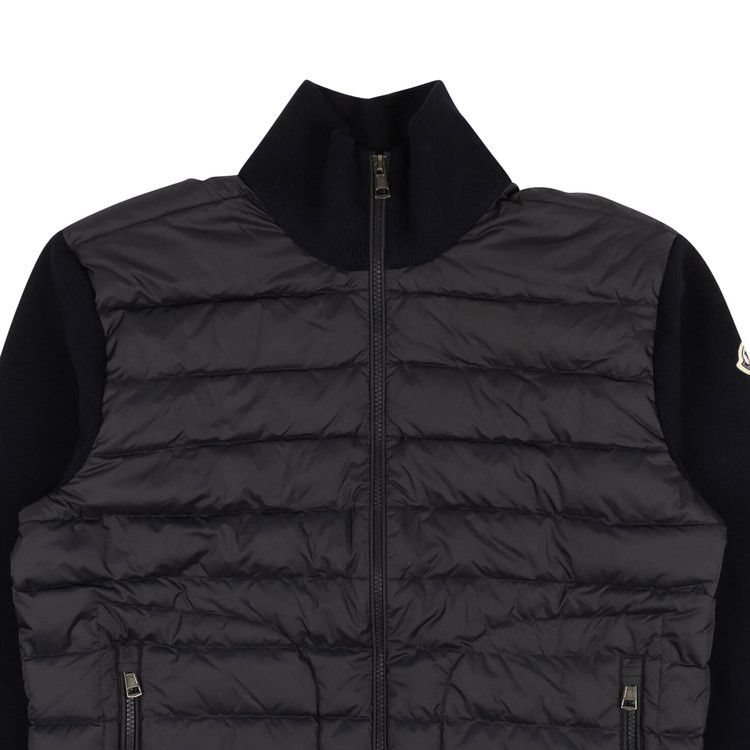 Moncler Tricot Down Filled Jacket Blue