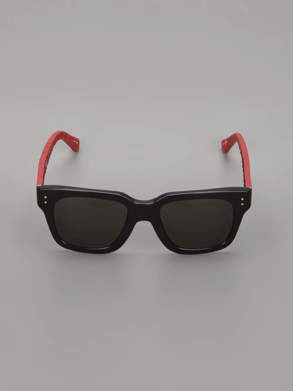 squared bi-colour sunglasses