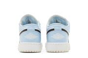 Jordan 1 Low Ice Blue Black GS