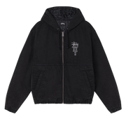 Stussy Canvas Insulated Work Jacket Black
