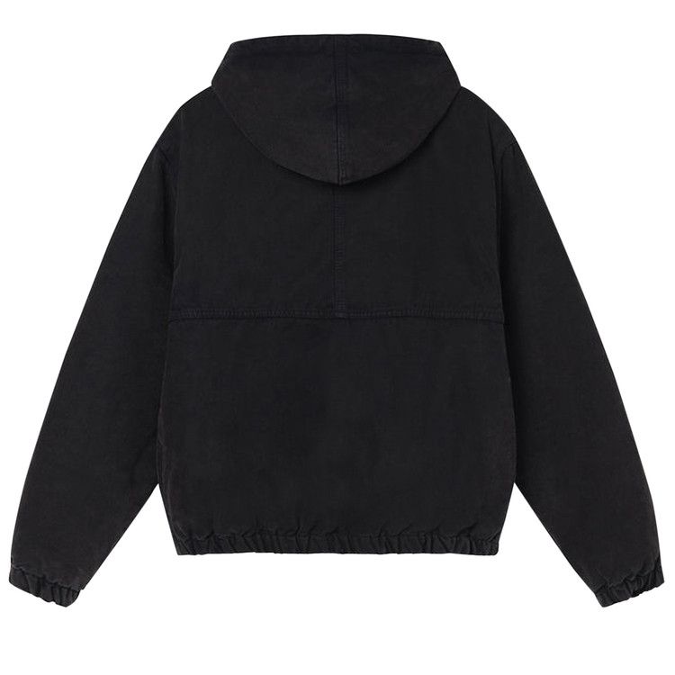 Stussy Canvas Insulated Work Jacket Black