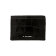 Burberry Embossed Croc Cardcase Black