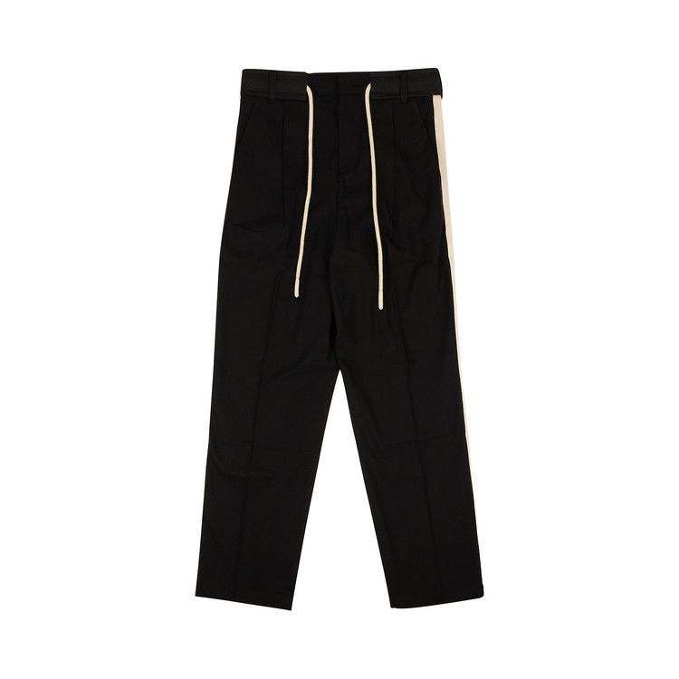 Palm Angels Track Belt Pants Black