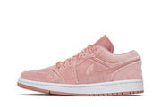 Air Jordan 1 Low Pink Velvet Rust Pink