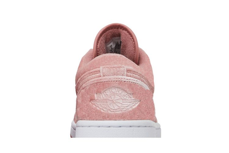 Air Jordan 1 Low Pink Velvet Rust Pink