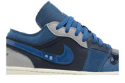 Wmns Air Jordan 1 Low Se Black Dark Obsidian Off White