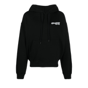 Off-White Carlos Arrow Over Hoodie Black/White