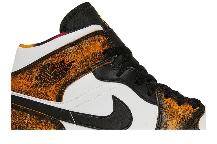 Air Jordan 1 Mid SE Wear-Away - Taxi