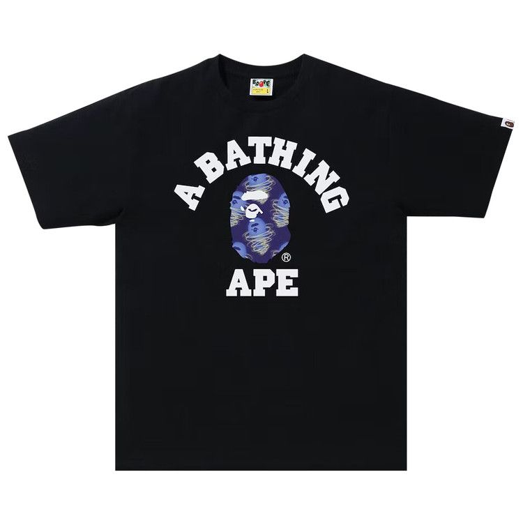 BAPE Storm College T-Shirt Black/Purple