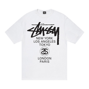 Stussy World Tour T-Shirt White