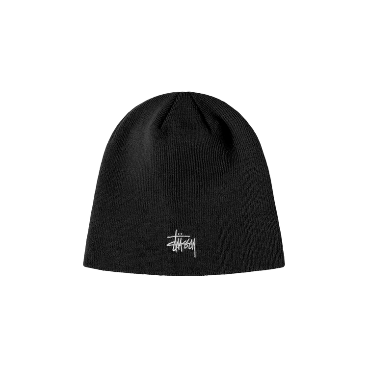 Stussy Basic Skullcap Beanie Black