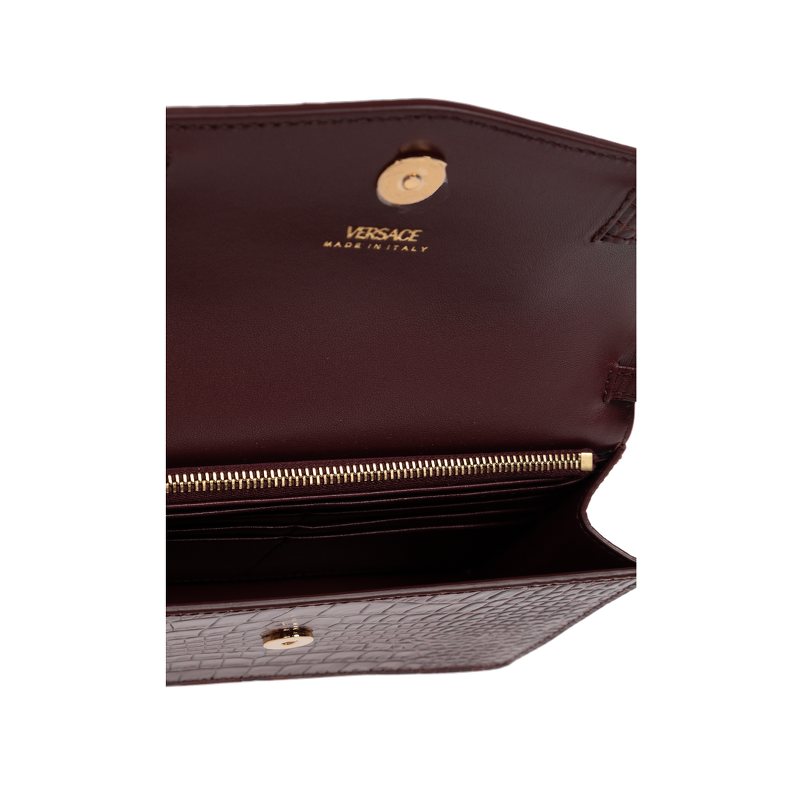 Chain Wallet Burgundy