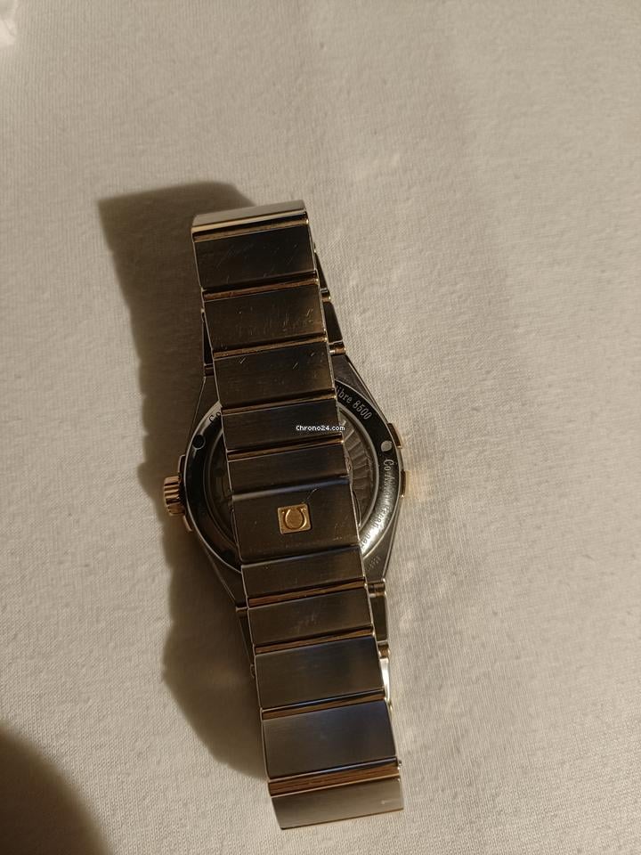 Omega Constellation Men Gold Steel