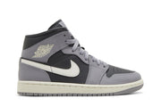 Air Jordan 1 Mid Cement Grey