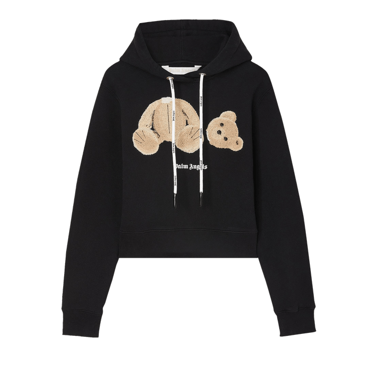 Palm Angels Bear Hoodie Black/Brown