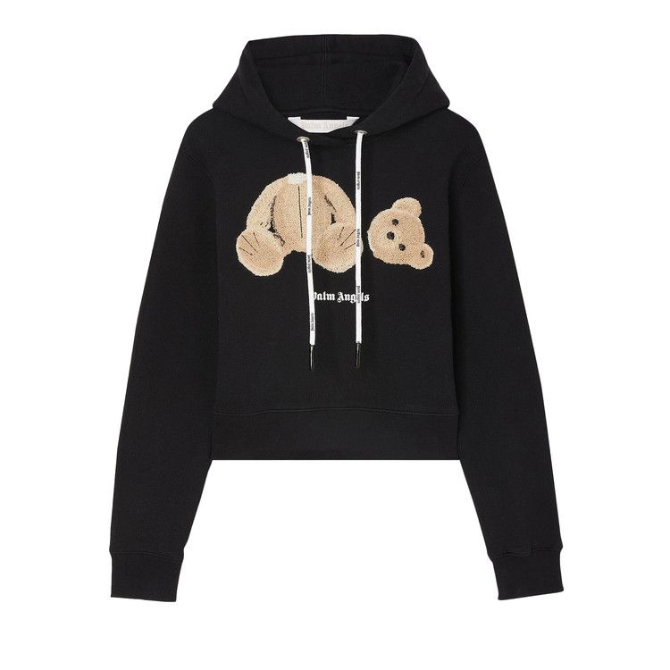 Palm Angels Bear Hoodie Black/Brown