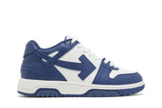 OFF-WHITE Out Of Office OOO Low Tops Blue White