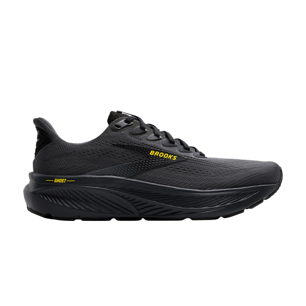 Brooks Ghost 17 Ebony Yellow