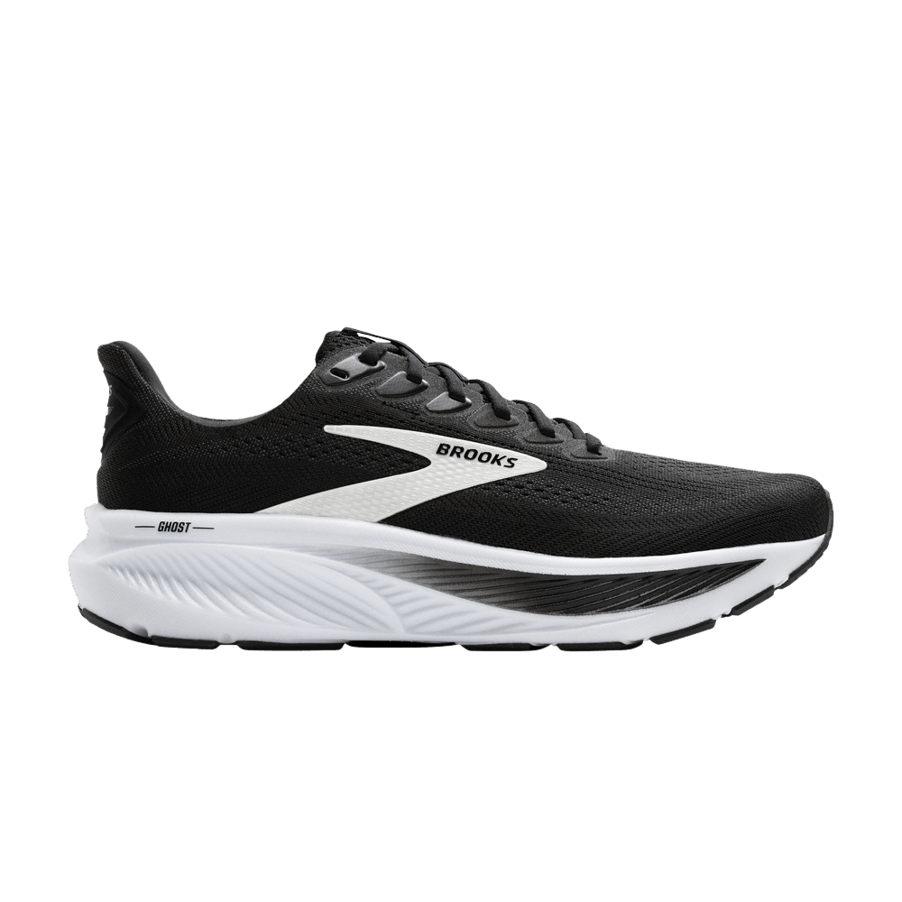 Brooks Ghost 17 Black Grey White
