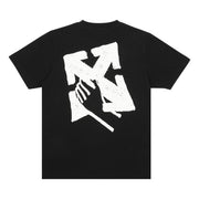 OFF-WHITE Hand Arrow Slim T-Shirt Black/White