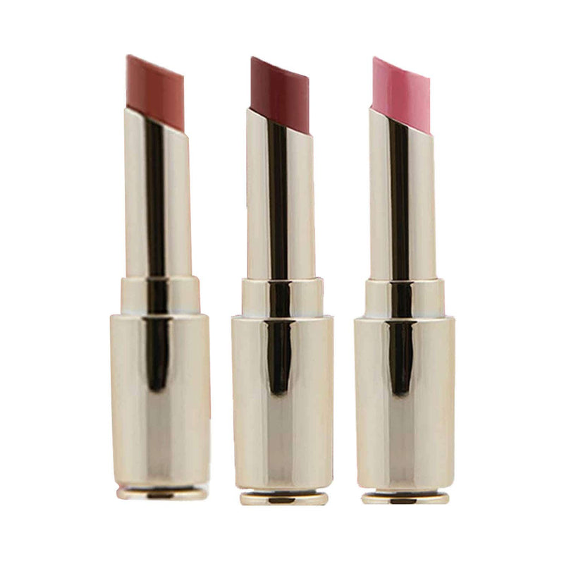 Charmacy Flattering Nude Lipstick Set of 3 Combo - Charmacy Milano