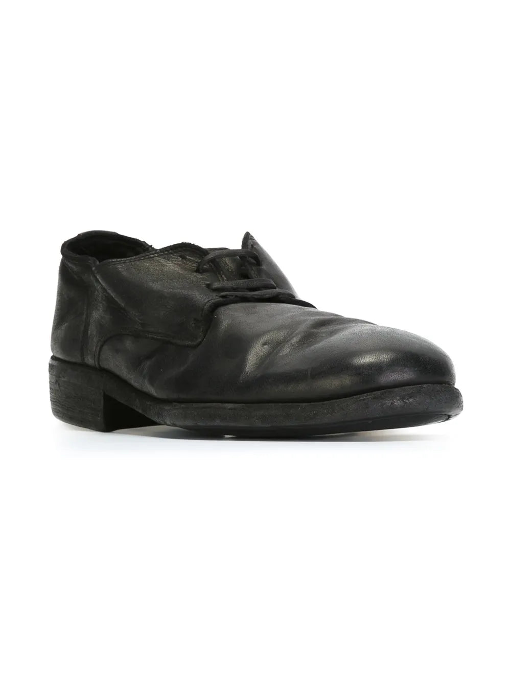 distressed Derby shoes