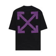 OFF-WHITE Arrow Caravaggio Mercy T-Shirt Black/Purple/Multi