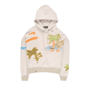 Palm Angels Palm Neon Hoodie Off White/Multicolor