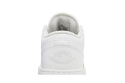 Air Jordan 1 Low GS Triple White 2023