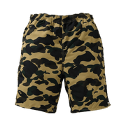BAPE 1st Camo Beach Shorts Yellow