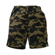 BAPE 1st Camo Beach Shorts Green