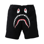 BAPE Space Camo Shark Reversible Shorts Black