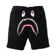 BAPE Space Camo Shark Reversible Shorts Black