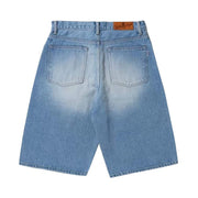 BAPE Twin Sta Denim Shorts Indigo