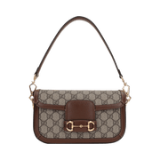 Gucci Horsebit 1955 Shoulder Bag Beige/Ebony