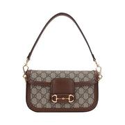 Gucci Horsebit 1955 Shoulder Bag Beige/Ebony