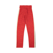 Palm Angels Terry Logo Track Pants Red