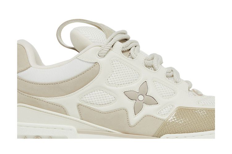 Louis Vuitton LV Skate Sneaker Beige White
