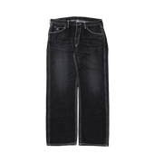 BAPE Ape Head Relaxed Fit Denim Pants Black