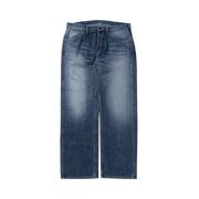 BAPE Ape Head Relaxed Fit Denim Pants Blue/Light Indigo