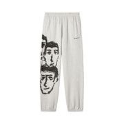 Off-White Faces Slim Sweatpants Grey/Black