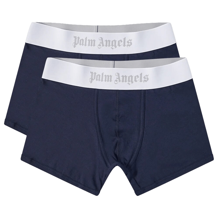 Palm Angels Boxer Shorts (2 Pack) Navy