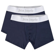 Palm Angels Boxer Shorts (2 Pack) Navy