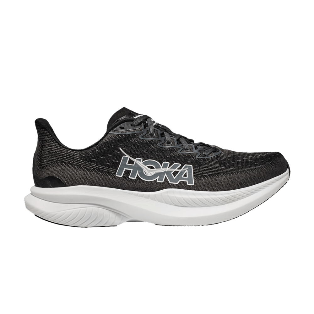 Hoka Mach 6 Black White