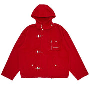Supreme Canvas Clip Jacket Red