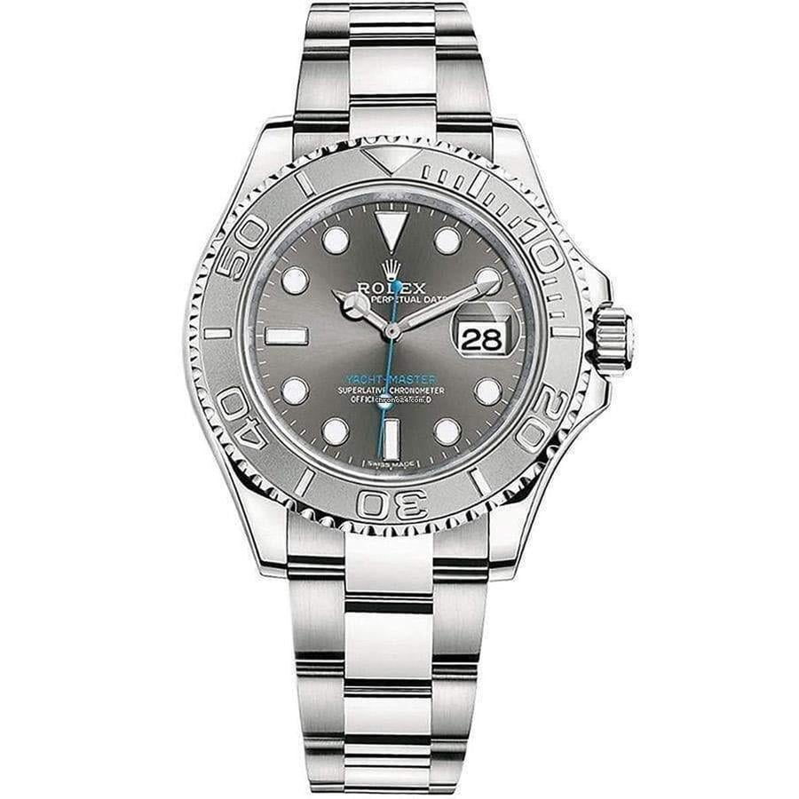 Rolex | Yacht-Master | 116622 | Platinum | 40 mm | Steel | Grey | Automatic