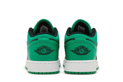 Air Jordan 1 Low GS Black Lucky Green